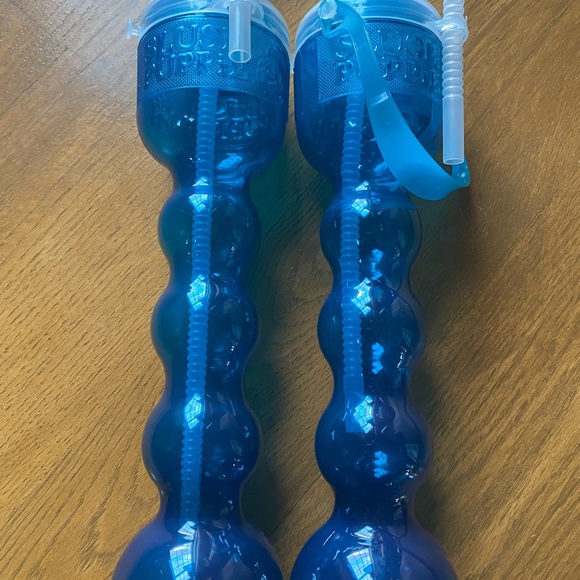 Pair of Blue Slush Puppie 12” Plastic Cups - Picture 2 of 6